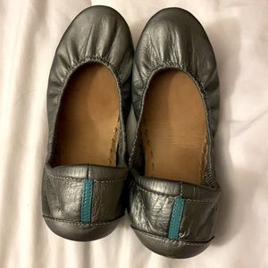 Tieks ballet flats pewter
